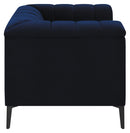 Chalet Tuxedo Arm Chair Blue - Furniture Now (CA)