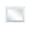 Gunnison Dresser Mirror with LED Lighting Silver Metallic - Furniture Now (CA)