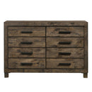 Woodmont 8-drawer Dresser Rustic Golden Brown - Furniture Now (CA)
