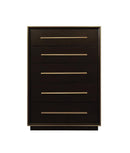 Durango 5-drawer Chest Smoked Peppercorn - Furniture Now (CA)