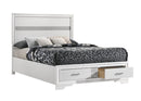 Miranda Full & Twin Storage Bed White - Furniture Now (CA)
