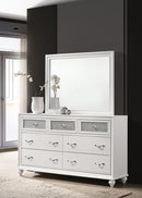Barzini 7-drawer Dresser White - Furniture Now (CA)