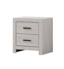 Brantford 2-drawer Nightstand Coastal White - Furniture Now (CA)