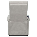 Herrera Power Lift Recliner with Wired Remote Beige - Furniture Now (CA)
