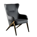 Walker Upholstered Accent Chair Slate and Bronze - Furniture Now (CA)