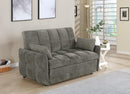Cotswold Tufted Cushion Sleeper Sofa Bed Light Grey & Dark Grey - Furniture Now (CA)