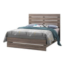 Brantford Eastern King & Queen Panel Bed Barrel Oak - Furniture Now (CA)
