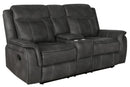 Lawrence Upholstered Tufted Back Motion Loveseat - Furniture Now (CA)