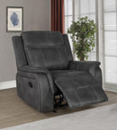 Lawrence Upholstered Tufted Back Glider Recliner - Furniture Now (CA)