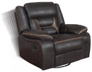 Greer Upholstered Tufted Back Glider Recliner - Furniture Now (CA)