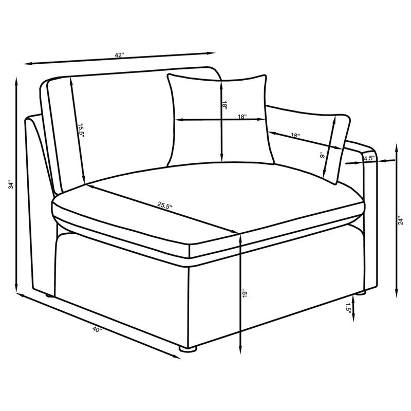 Hobson 6 Piece Sectionals - Furniture Now (CA)