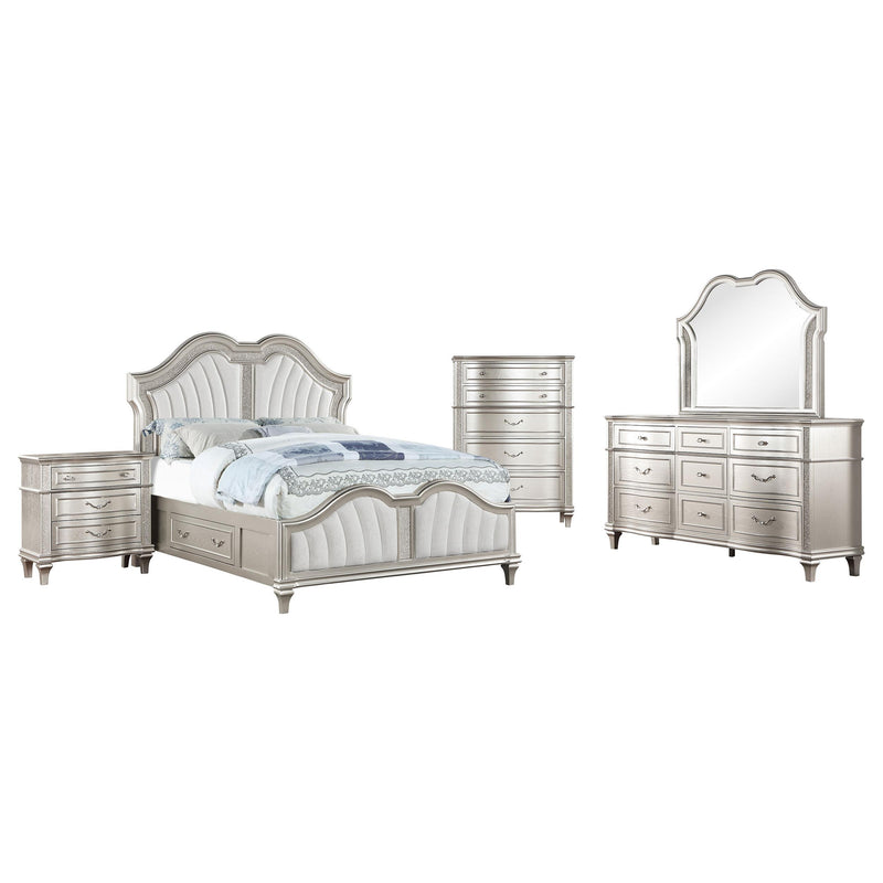 Evangeline 5 Pc Bedroom Set - Furniture Now (CA)