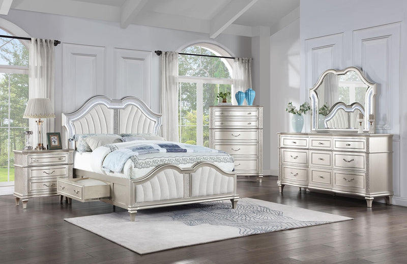 Evangeline 5 Pc Bedroom Set - Furniture Now (CA)