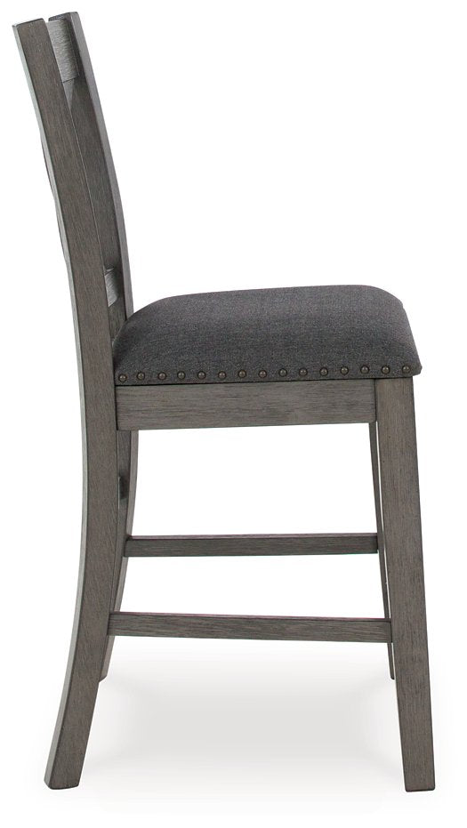 Caitbrook Counter Height Dining Table and Bar Stools (Set of 7) - Furniture Now (CA)