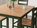 Gesthaven Counter Height Dining Table and 4 Barstools (Set of 5) - Furniture Now (CA)