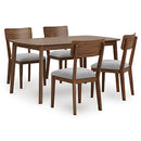 Tameride Dining Table and 4 Chairs (Set of 5)