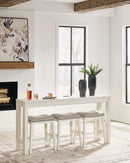Robbinsdale Counter Height Dining Table and 3 Barstools Set