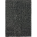 DUFUR 5' X 7' Area Rug, Dark Gray