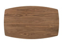 Ebikon 5 Pc Counter Ht Table Set Walnut