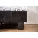 Evans E.King & Cal.King Bed Espressso, White, & Camel