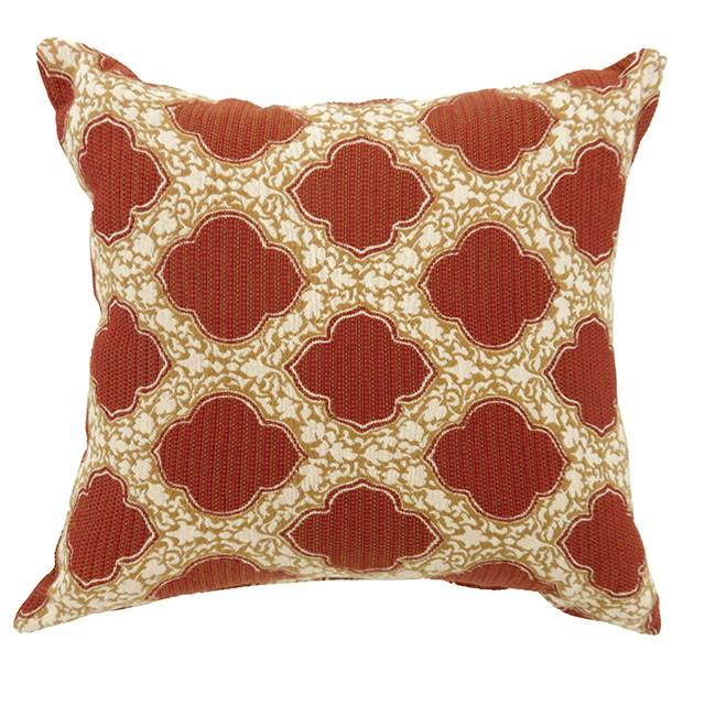 ROXY 22" X 22" Pillow, Red (2/CTN)