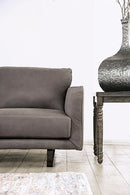 Mezzanotte Loveseat Gray