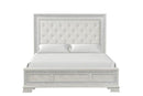 Stella Mia Bed White & White