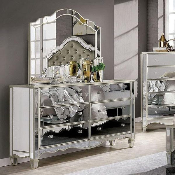 eliora silver dresser Eliora Chest