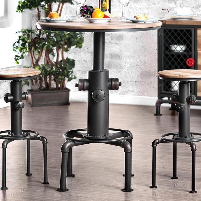 Foskey 3 Pc Bar Table Set