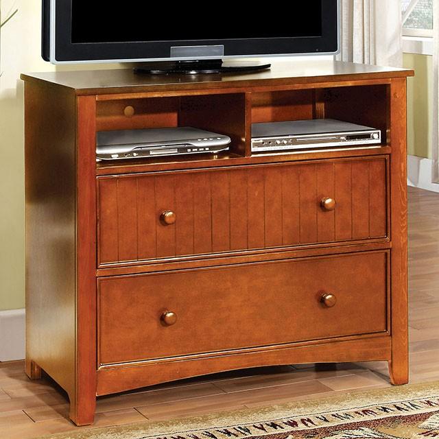 Omnus Oak Media Chest image