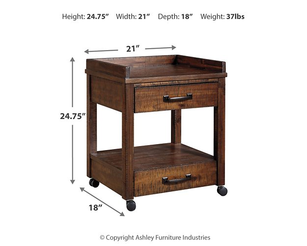 Baldridge Printer Stand - Furniture Now (CA)