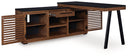 Kallari Credenza with Desk Return