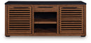 Kallari Credenza with Desk Return