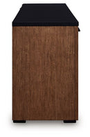 Kallari Credenza with Desk Return