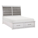 Ambrose California King & Eastern King Platform Bed with Footboard Storage - Furniture Now (CA)