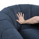 Delaney Swivel Chair Blue, Green, & White - Furniture Now (CA)