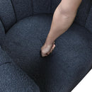 Delaney Swivel Chair Blue, Green, & White - Furniture Now (CA)