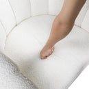 Delaney Swivel Chair Blue, Green, & White - Furniture Now (CA)