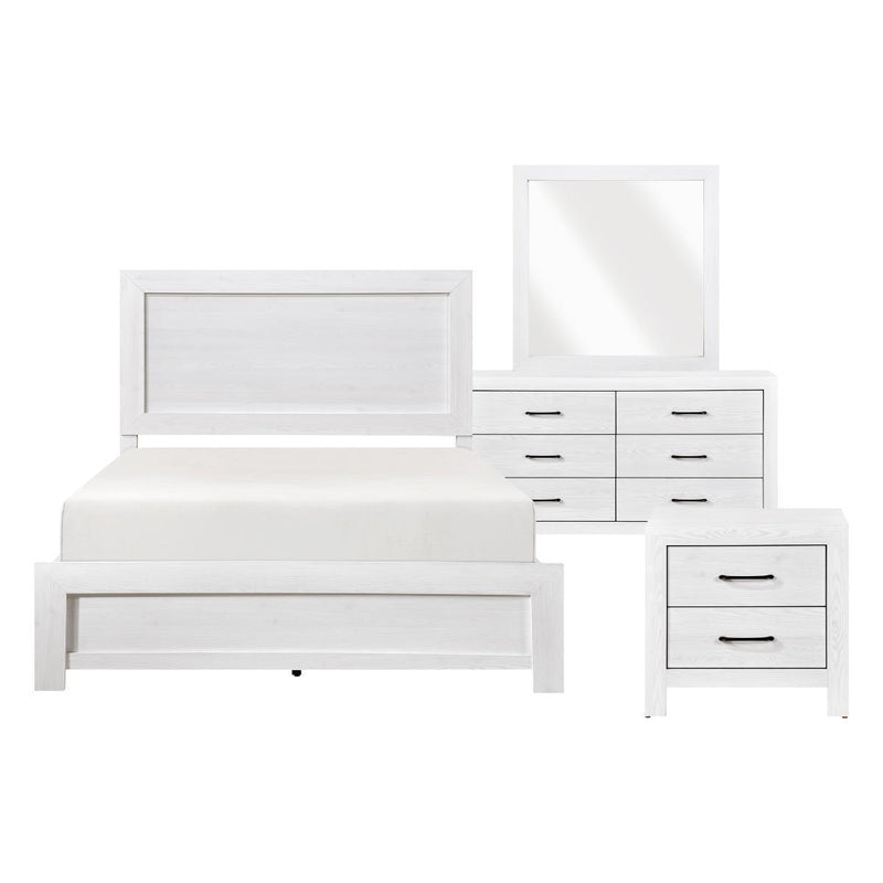 Corbin Queen Bed Set White image
