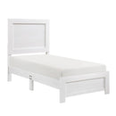 Corbin Queen & Twin Bed Set White - Furniture Now (CA)