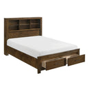 1592F-1*WB 5pc Set Full Platform Wall Bed - Furniture Now (CA)