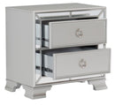 Avondale Nightstand in Silver 1646-4 - Furniture Now (CA)