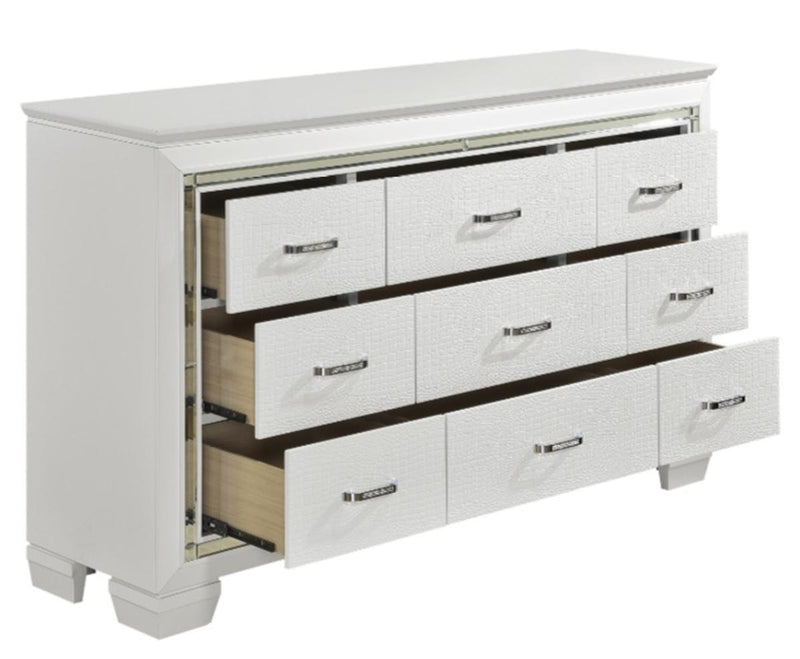 Allura Dresser in White 1916W-5 - Furniture Now (CA)