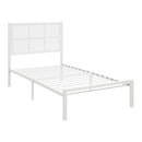 1635WHT-1-Youth Twin Platform Bed - Furniture Now (CA)