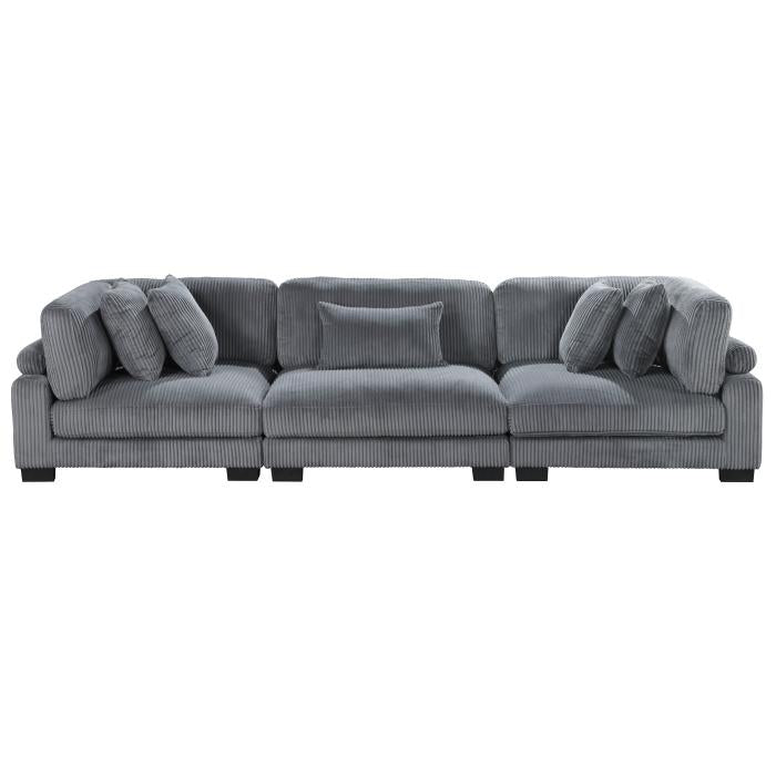 8555GY-3 - (3)Sofa - Furniture Now (CA)