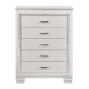 Allura Chest in White 1916W-9 - Furniture Now (CA)