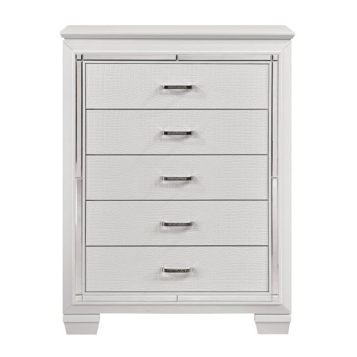 Allura Chest in White 1916W-9 - Furniture Now (CA)