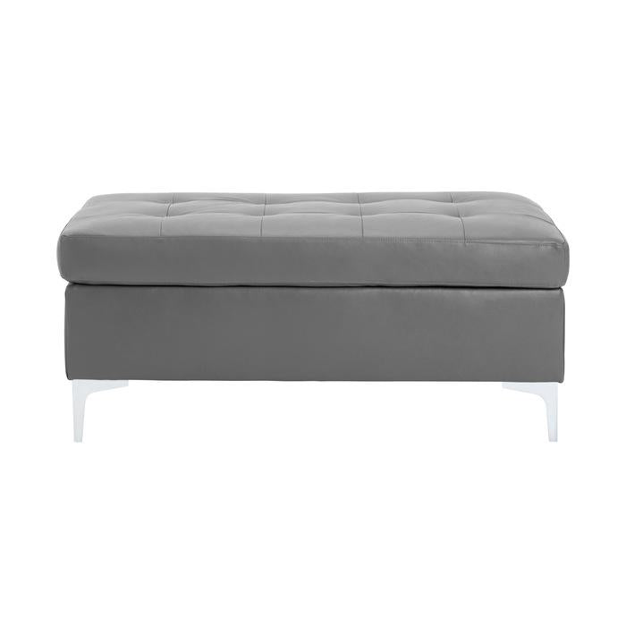 8378GRY-4 - Ottoman - Furniture Now (CA)