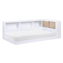 B2012BCT-1BC - (4) Twin Bookcase Corner Bed - Furniture Now (CA)