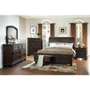 Begonia (3)California King Platform Bed with Footboard Storage - Furniture Now (CA)